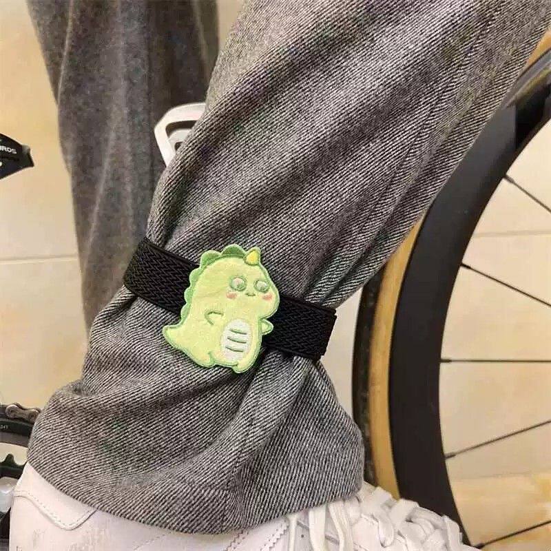 可爱骑行束裤带绑腿带，公路山地休闲自行车束裤带裤脚扎带