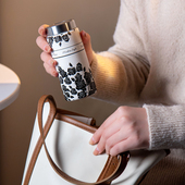 纪恋口袋mini保温杯便携小巧2023新款 女生迷你随身水杯子200ml