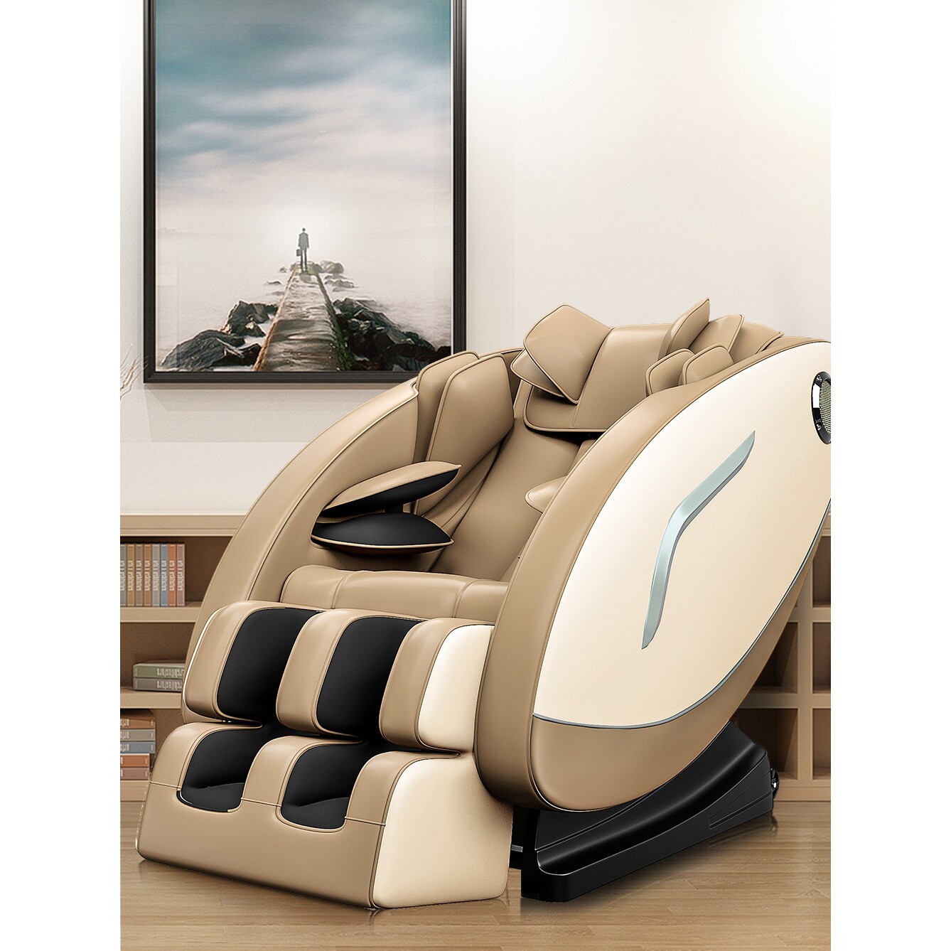 厂家礼品豪华太空舱按摩椅垫多功能家用电动豪华老人全身按摩器