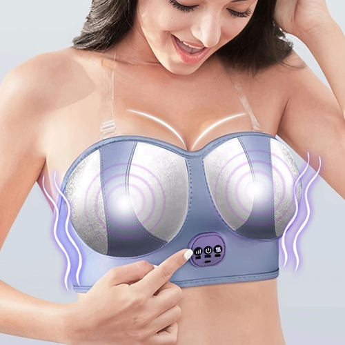 2026电动乳房文胸振动按摩热敷usb无线胸部智能按摩仪ce
