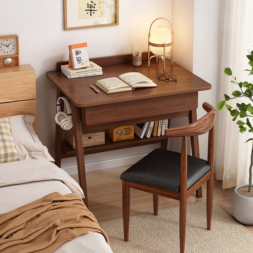 60cm书桌单人卧室80cm长学习桌学生家用小型靠墙小户型床边桌子