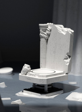 humble帕特农神庙烛台礼盒香薰香氛摆件套装小众高生日圣诞礼物级