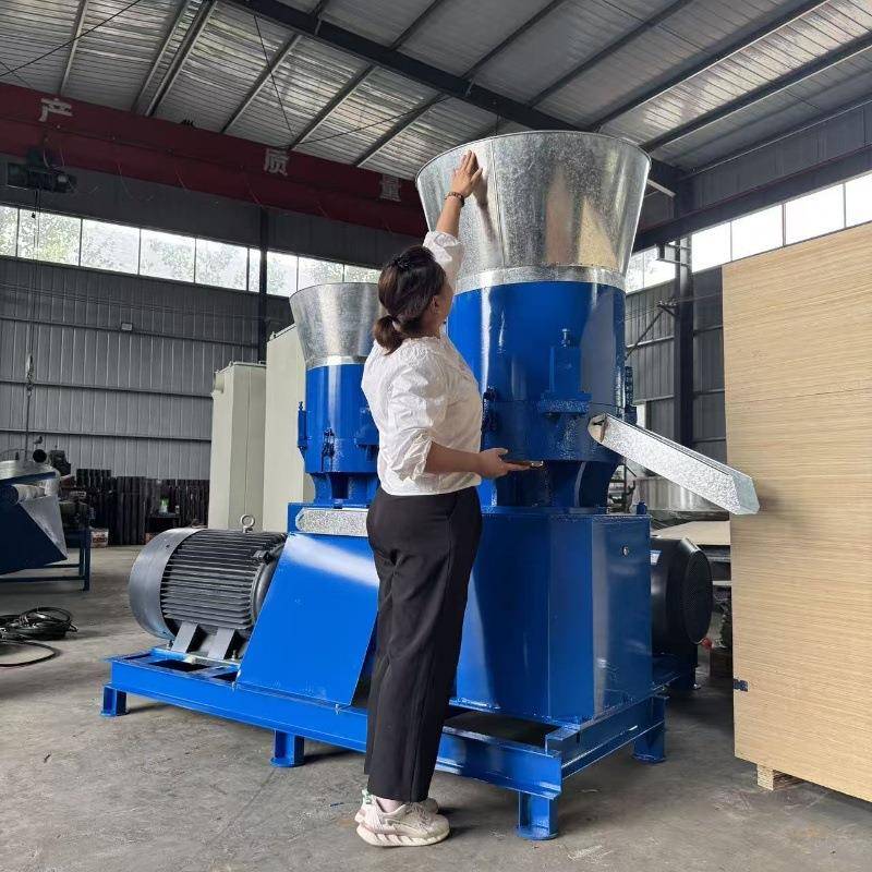 牛羊养殖颗粒饲料成型机畜禽鸡鸭鹅鱼饲料颗粒机秸秆稻壳压粒机