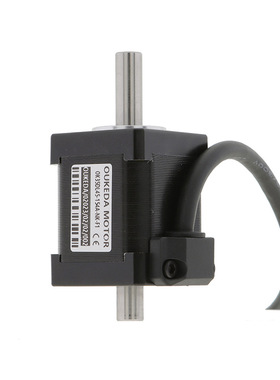 OK35DL45-154A-NK-F1 NEMA14 Double-shaft hollow shaft motor35