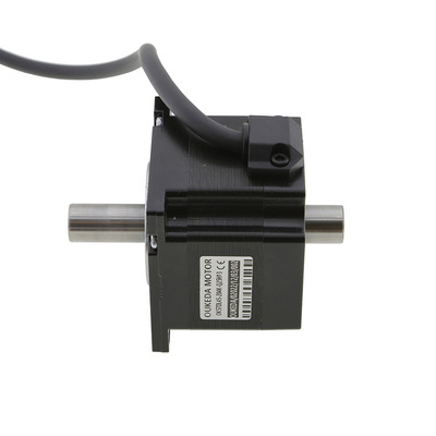 57空心轴步进电机 双轴 NEMA23  0.78 Nm 2.0A 57x57x45mm 57中空