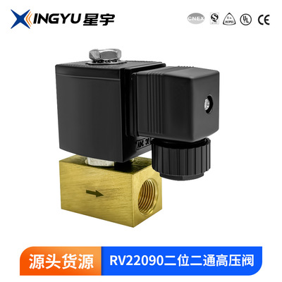 星宇电子 RV22090二位二通高压阀 体积小 功耗低厂家供应