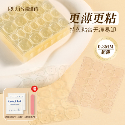 可穿戴果冻胶美甲贴片