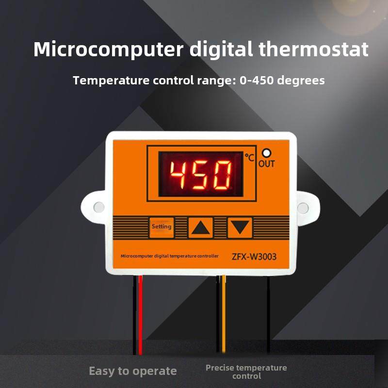 3003微电脑数字智能温控器数字显示数字温控器高温K型热电偶控制