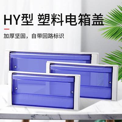 PZ30面板配电箱塑料盖板10/12/15/18/20回路箱窗口保护罩透明盖子