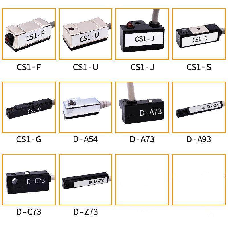 气缸磁性开关 磁感线 CS1-F/U/J/G/S/M/H D-A93/C73/Z73/A54/A73