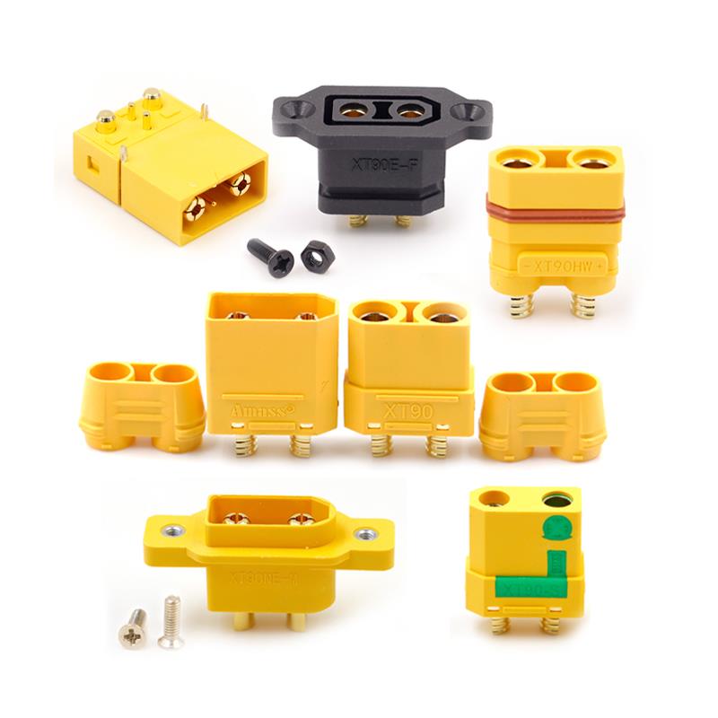 Amass 正品原装 防水镀金插头XT90H/S/PB/PW大电流航模连接器座子