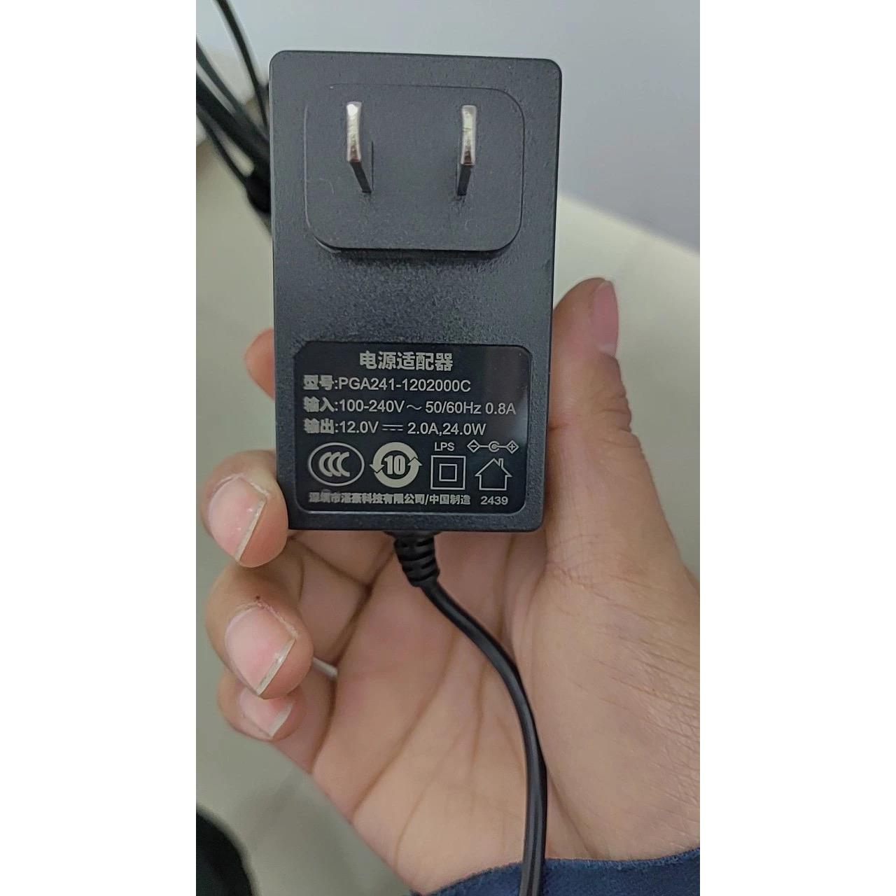 澳博森荣为信湛豪显示器打卡机电脑12V2A电源适配器PG241-120200