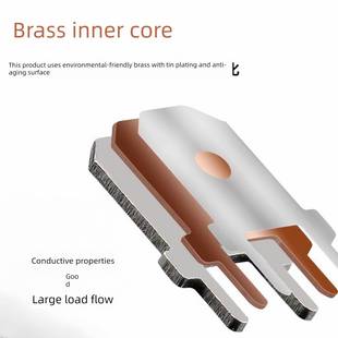 250焊接端子PCB旗形定位焊片加长 6.3线路板插片187 2.8 4.8