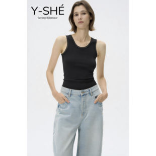 百搭蕾丝边背心 时尚 M02 花花专享