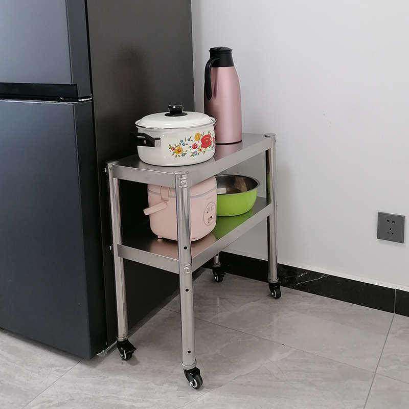 带轮厨房夹缝置物架可移动灶台缝隙推车不锈钢冰箱侧边杂物收纳架,厨房/烹饪用具,厨房置物架/置物柜/角架,淘宝优惠券,粉丝福利购,淘宝优惠卷