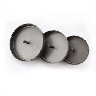 博度合金不锈钢大开孔器钨钢扩孔钻水泥钢板铁皮钻孔50mm-200mm