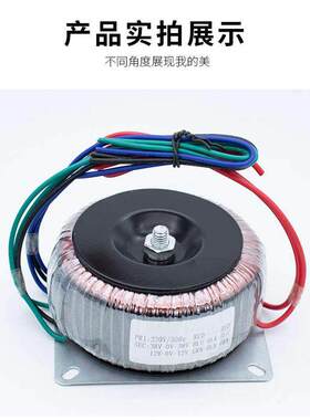 K500W环形220v转24v28V电源变压器前后级功放前后牛低频大功率纯