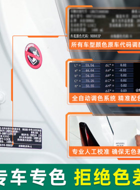 适用智己LS6补漆笔拉斐尔茶自喷漆车漆修复汽车专用白色黑色粉色