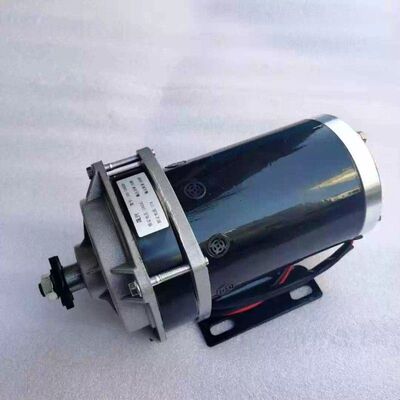 喂料车电机48v500w有刷减速加长轴永磁直流电动机三鑫达36V24V800