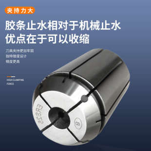 止水ER夹头ER16ER20ER25 内出水夹头中心出水筒夹ERS R32ER40