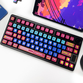 像素透光键帽PBT热升华ASA高度MOA MDA 原厂68 104等 XDA 骆砾