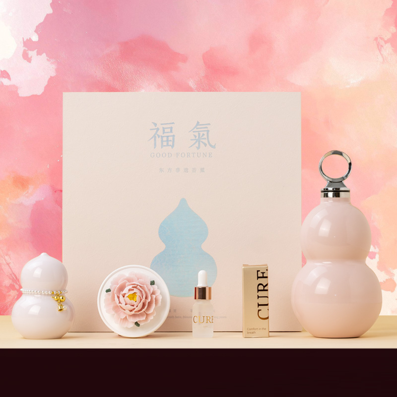 福气非遗手捏花焖泡壶礼盒套装