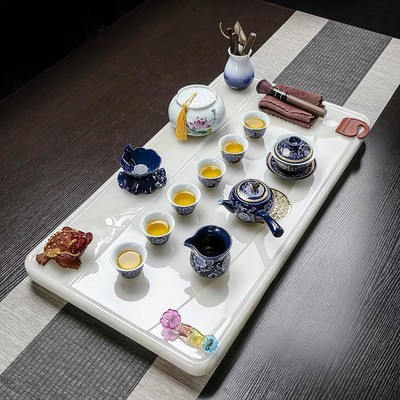 玉石茶盘家用客厅办公室