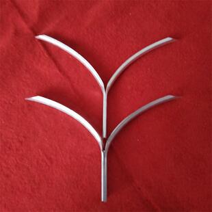 围栏护栏防爬尖防爬倒刺现货供应冲压枪尖护栏小区防爬尖隔离防护