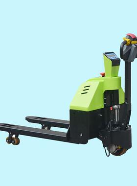 供应电动升降叉车秤 移动地磅手推液压地牛称重搬运车 SL15D唧车