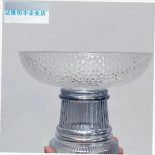 loral有花 i孤品 北欧极简喷色玻璃果盘餐具乔迁结婚家居创意礼.