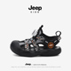 JEEP儿童凉鞋 中大童防滑沙滩鞋 夏季 网面透气男女童户外涉水溯溪鞋