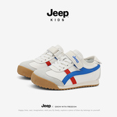 防滑跑步运动鞋 2025秋冬季 新款 JEEP儿童阿甘鞋 男童女童休闲德训鞋