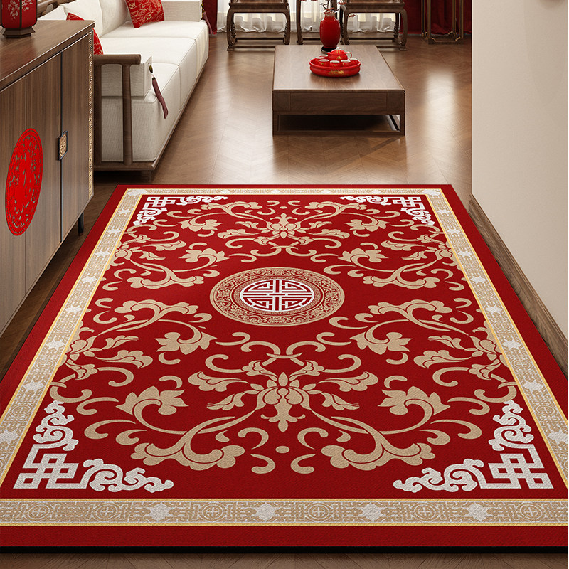 喜庆红色入户门地垫玄关脚垫子新春过年门垫防滑新年门口竖版地垫,居家布艺,入户地垫,淘宝优惠券,粉丝福利购,淘宝优惠卷