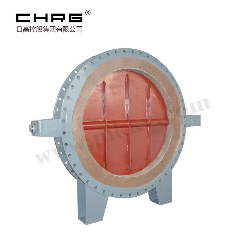 阀门厂家供应电动高温衬里蝶阀D9121-1PX大口径硬密封高温蝶阀
