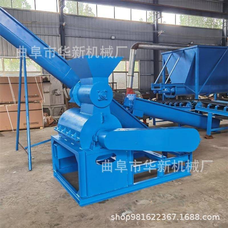 无筛网高湿物料粉碎机发酵菌菇渣饲料粉碎机结块酱油渣粉碎机
