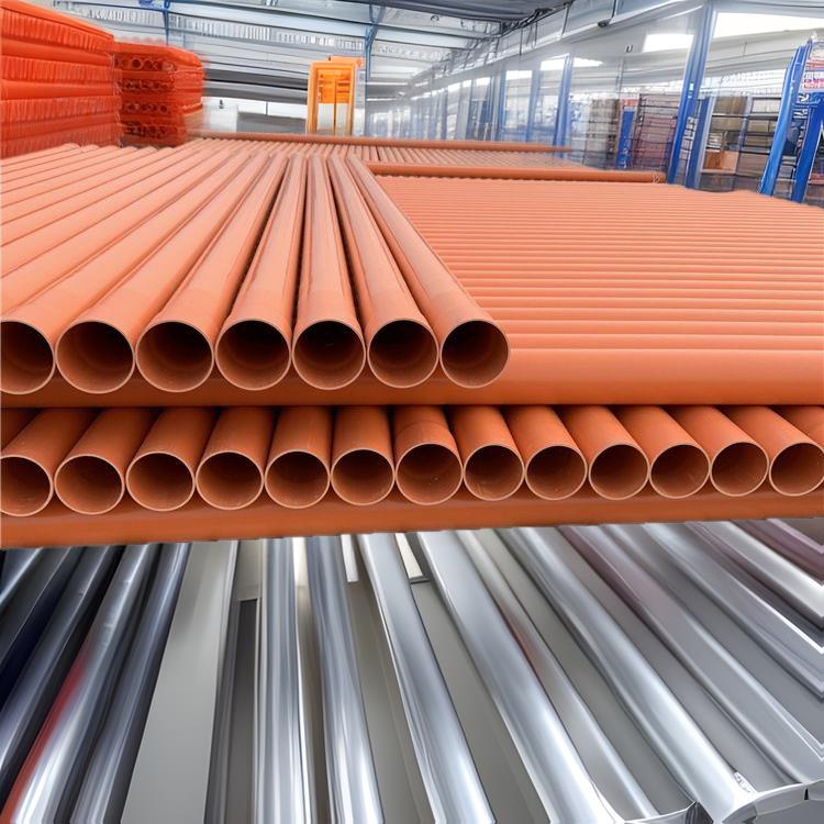 现货CPVC电力管高压电力排管pvc穿线管埋地电力电缆保护套管