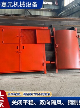 矿用MMB1.6M*1.8M防水密闭门 井下避难硐室防爆门 巷道自动风门