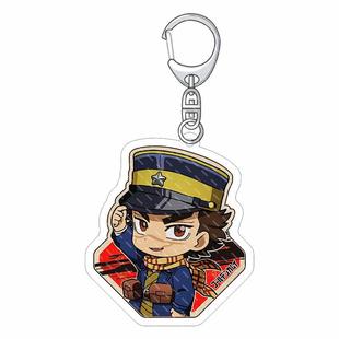 白石由竹 黄金神威钥匙扣 阿席莉帕 佐一 鹤见中尉亚克力挂件 杉元