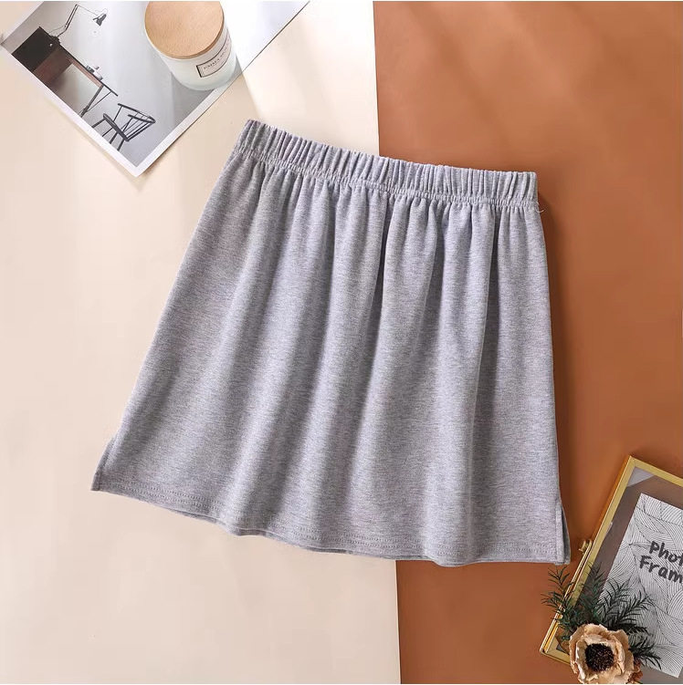 棉布屁帘女下摆冬季卫衣打底半身裙遮臀短裙加厚大码内搭叠穿春秋