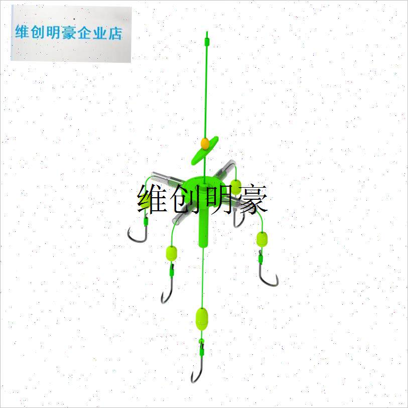 l浮钓鲢鳙专用钩零重力海竿鱼钩翻B板爆炸钩方块钩凡板方板配件套