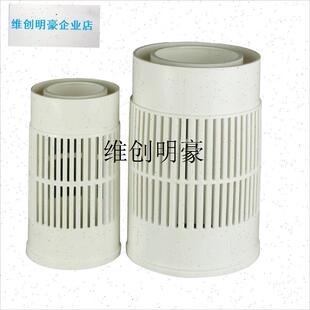 lPVC110虾池花漏鱼池排水口配件养殖池底部排污溢出Y水口防逃过滤