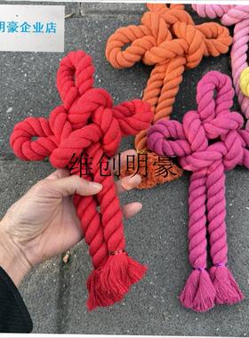 l大号万字结20mm粉红色中国y结量贩实惠装活动手工端午节礼品挂件