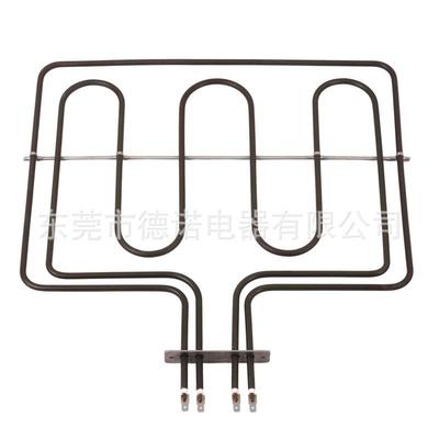 东莞德钛UL高温烤箱发热管烤盘烤炉干烧电热管不锈钢电加热管