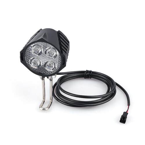 八方CAN协议中置电机前大灯适用于BBS01/02/HD中置轮毂电机套件
