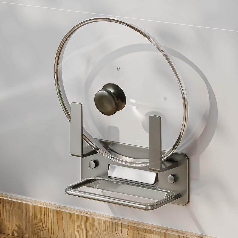 锅盖架免打孔太空铝放厨房菜板砧板收纳壁挂式置物架案板现实,电子/电工,接线端子,淘宝优惠券,粉丝福利购,淘宝优惠卷