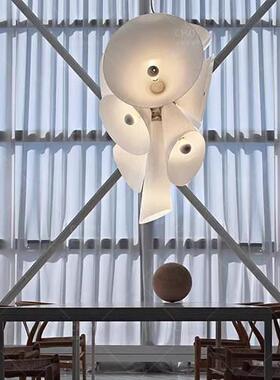 意大利Nebula喇叭吊灯法式设计师款客厅饭厅旋转楼梯别墅覆古主灯