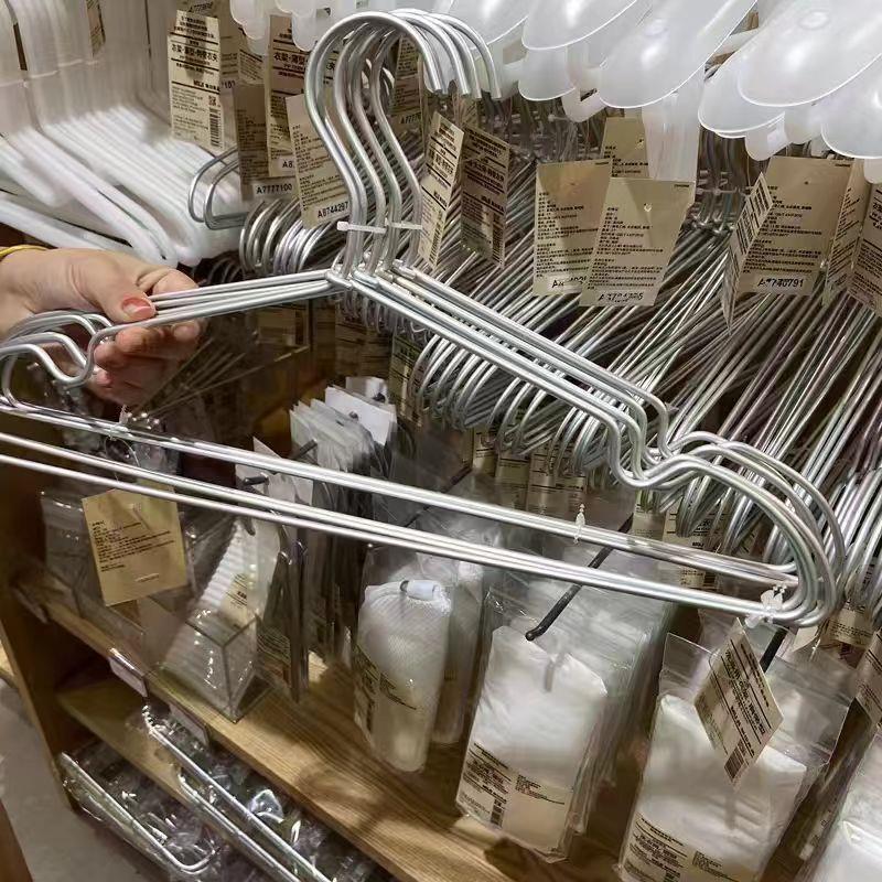 【姆鸡升级款】限购50个 铝制衣架多功能无痕家用晾衣架