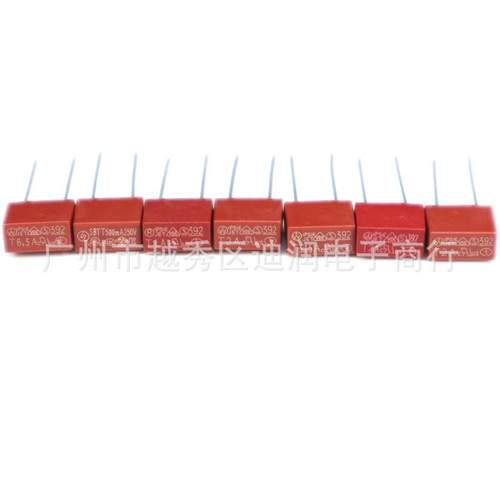392方形保险丝 CCC认证保险管 慢断 T1A 2A 3.15A 5A6.3A 10A散装