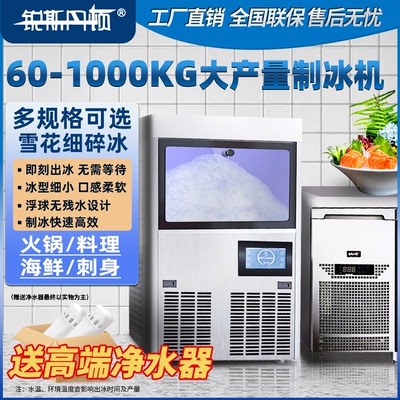 锐斯丹顿雪花冰制冰机商海鲜姿造