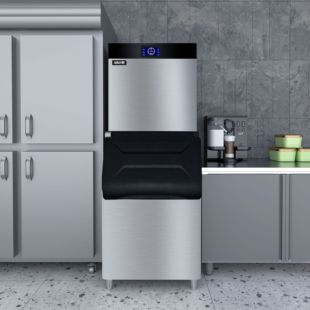 分体式商用制冰机大容量制储冰块模具全自动酒吧火锅咖啡奶茶料理